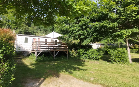 Location Mobile home 4 personnes Camping de Beaufort