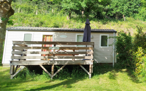Location mobile-home 6 personnes Camping de Beaufort