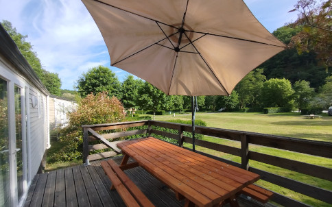 Location mobile home premium Camping de Beaufort